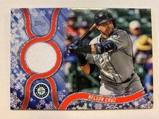 2018 Topps Holiday MLB Baseball Cards RELIC or AUTOGRAPHS Pick From List