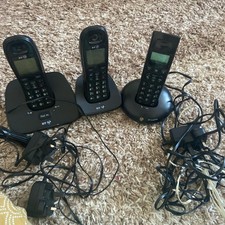 BT1000 Twin Cordless Phone / bt graphite 1100 twin only one headset 