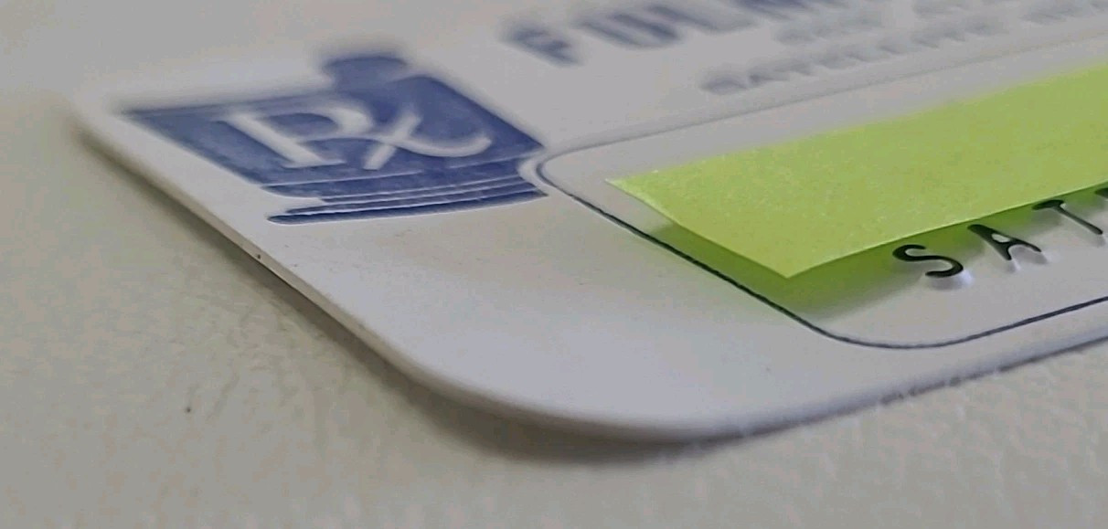 Vintage RX Fulmer's Drug Store Credit Card 1965 Satellite Beach Fl Movie Prop ⬇️