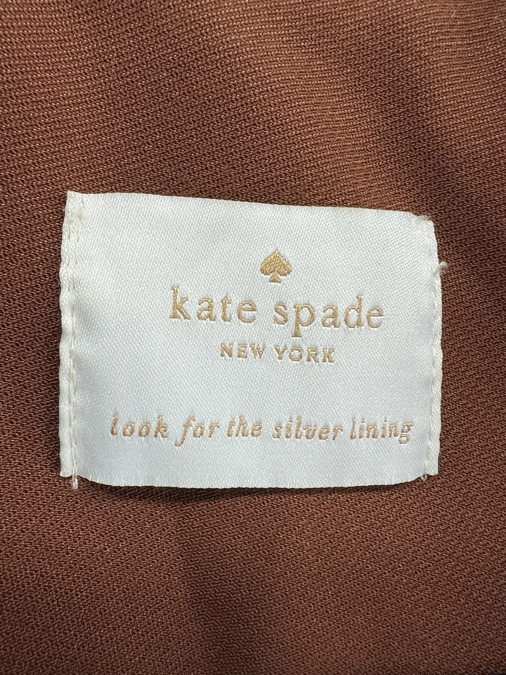Chaleco Kate Spade Mujer Mediano Sin Mangas Blazer Chaqueta Largo Capas Bolsillos Foto 4 de 4