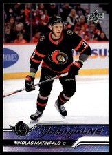 2023-24 Upper Deck Young Guns Nikolas Matinpalo Rookie Ottawa Senators #495