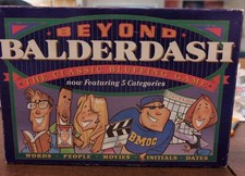 Parker Brothers Beyond Balderdash The Classic Bluffing Board Game 100% COMPLETE