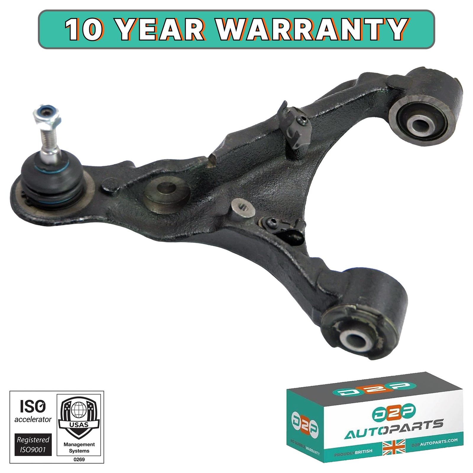 Front Upper LH Suspension Arm FOR RANGE ROVER SPORT I (L320) [2005-2013] - Image 2