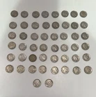 LOT 50 XF Extra Fine Full Horn Buffalo Indian Head Nickels.  Nice Old US Coins!3