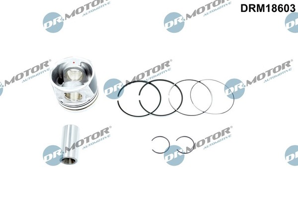 Dr.Motor Automotive Kolben U.A. FüR Nissan, Opel, Renault, Vauxhall-image
