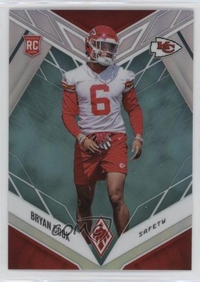 2022 Panini Phoenix Rookies Teal 35/150 Bryan Cook #186 Rookie RC 6o3