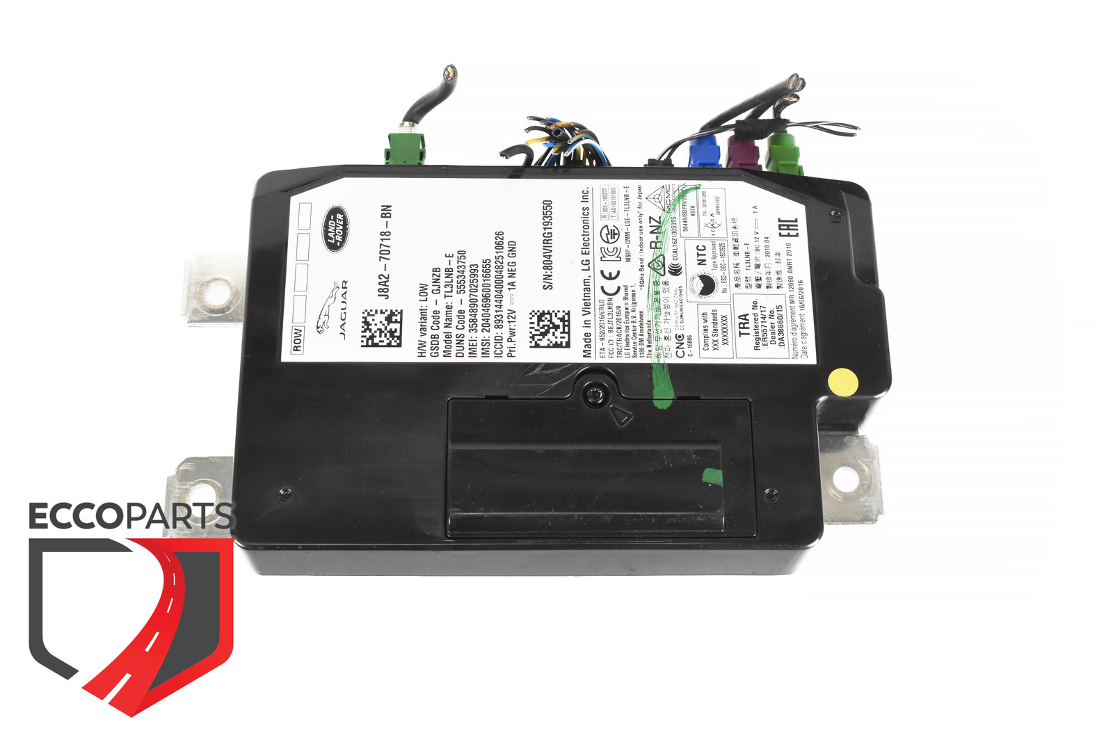 Centralina Body Computer J8A2-70718-BAB per Jaguar F-Pace X761, XF II X260