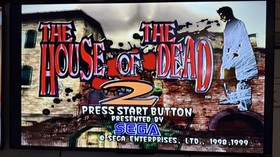House of the Dead 2 (Sega Dreamcast, 1999) No Manual Tested Working