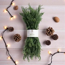 My Texas House Norfolk Pine Soft Natural Feel 9ft. Christmas Garland New 2025