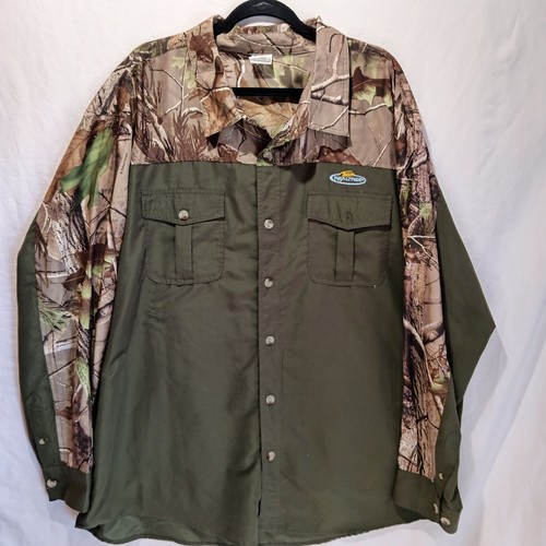 Team Realtree Camo Button Up Shirt. Xxl. - Picture 1 of 6
