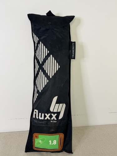 HQ4 Fluxx 1.8 Trainer Kite w/ Bar & Lines Complete Beginner Power Kite