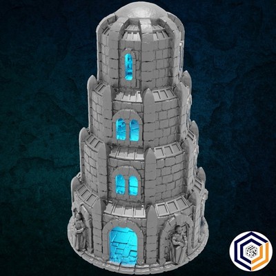 Tower 28mm Herr der Ringe Tabletop Gelände Terrain MESBG