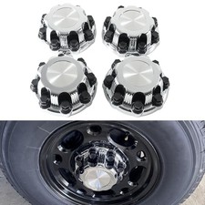 8 Lugs Wheel Center Caps Compatible with Chevy Silverado Avalanche