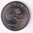 1999 P  Susan B Anthony BU Dollar US Mint Coin #1700 — photo 1