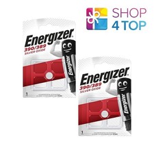 2x Energizer 390 389 SR1130 Silver Oxide 1.55V Watch Batteries