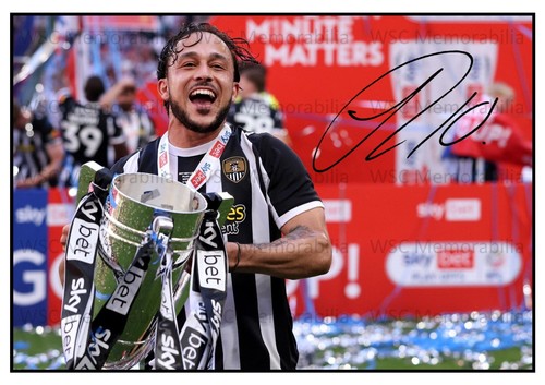 12118. Jodi Jones Signed Pictures (A4 Prints) Notts County Coventry Malta etc.