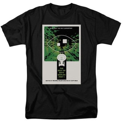 Star Trek: TNG ''Best of Both Worlds'' Mens T-Shirt-Available Sm to 5x -New