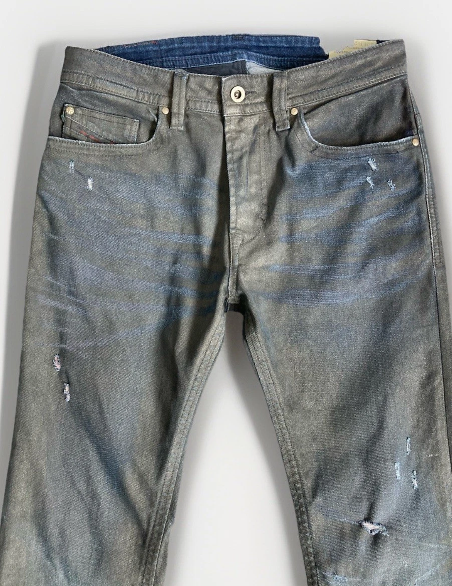 Jeans Stretch Distrutti Uomo Nero | Slim Skinny Con Fori, Vintage Hip Hop