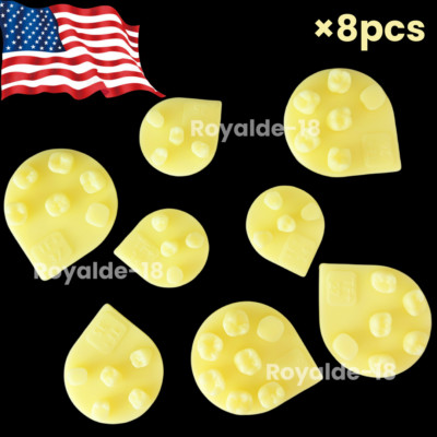 8pcs Dental Tooth Practice Model Molar Resin Composite Filling Train Student