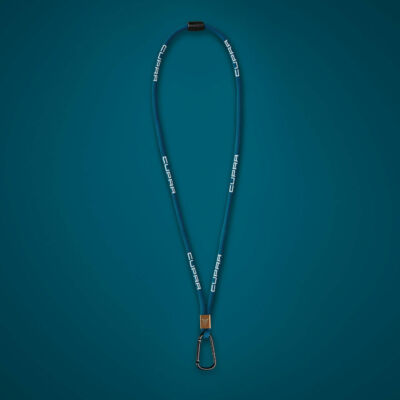 Original CUPRA Schlüsselband Blau Karabiner Cupra Schriftzug Polyester 6H2087610