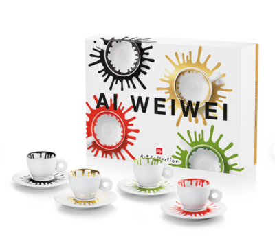 Sale! Illy Art Collection 2021: Ai Weiwei - 4 Espresso cups