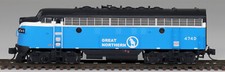 InterMountain N Scale 69225 Great Northern Big Sky Blue EMD F7A Locomotive