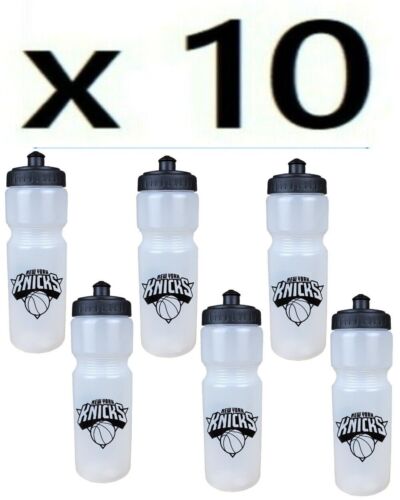 10x Sports Water Bottle New York Knicks NBA Reusable Drinks Flasks Job lot - Picture 1 of 2