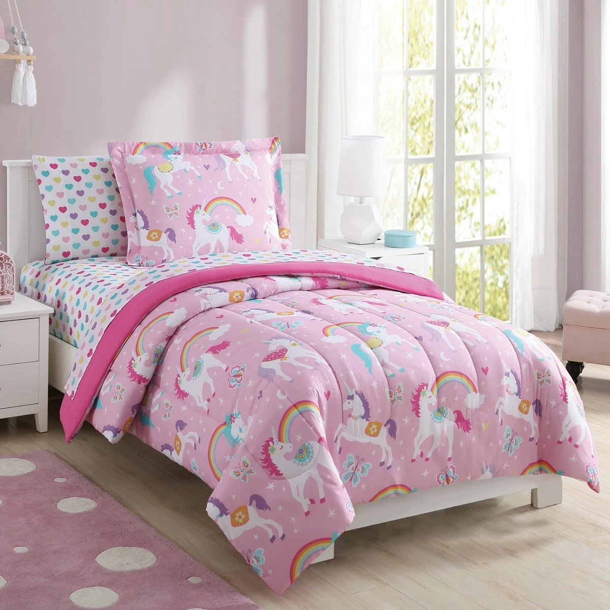 Unicorn quilt cheap set