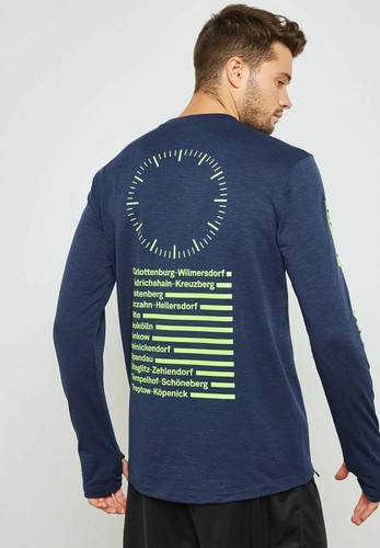 NIKE THERMA SPHERE ,,Berlin'' RUNNING LONG SLEEVE TOP SIZE M / L (933331 451) - Picture 4 of 7