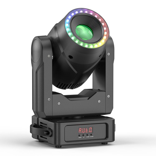 ZOOM LED Moving Head Light RGBW Beam Stage DMX Gobo Spot Lighting DJ Disco Club - Picture 10 of 14