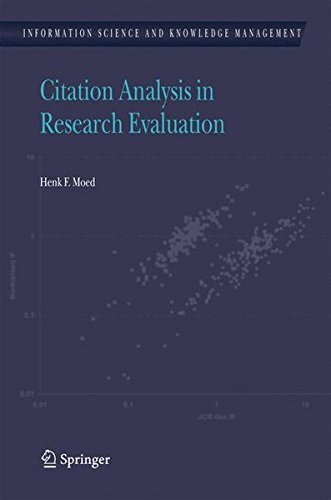 Citation Analysis in Research Evaluation (Infor. Moed<| - Picture 1 of 1