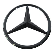 For X253 SUV Mercedes AMG GLC300 GLOSS BLACK Star Emblem Rear Trunk Lid Badge