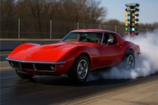 1969 Chevrolet Corvette Coupe 427 Dragstrip Poster 24 X 36 Inch 1969 Chevrolet Corvette Coupe 427 Dragstrip Poster 24 X 36 Inch