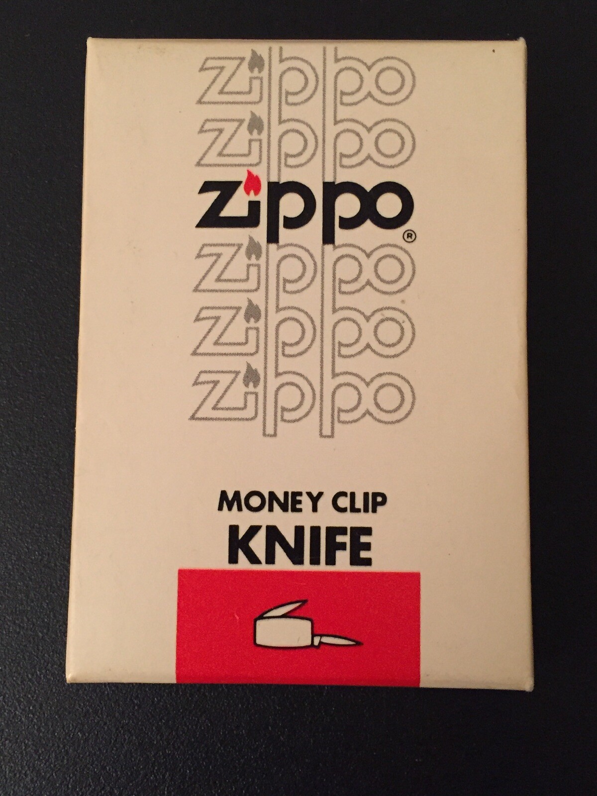 Vintage Zippo Knife With Money Clip No 7800 With A Venitian Lion Emblem eBay