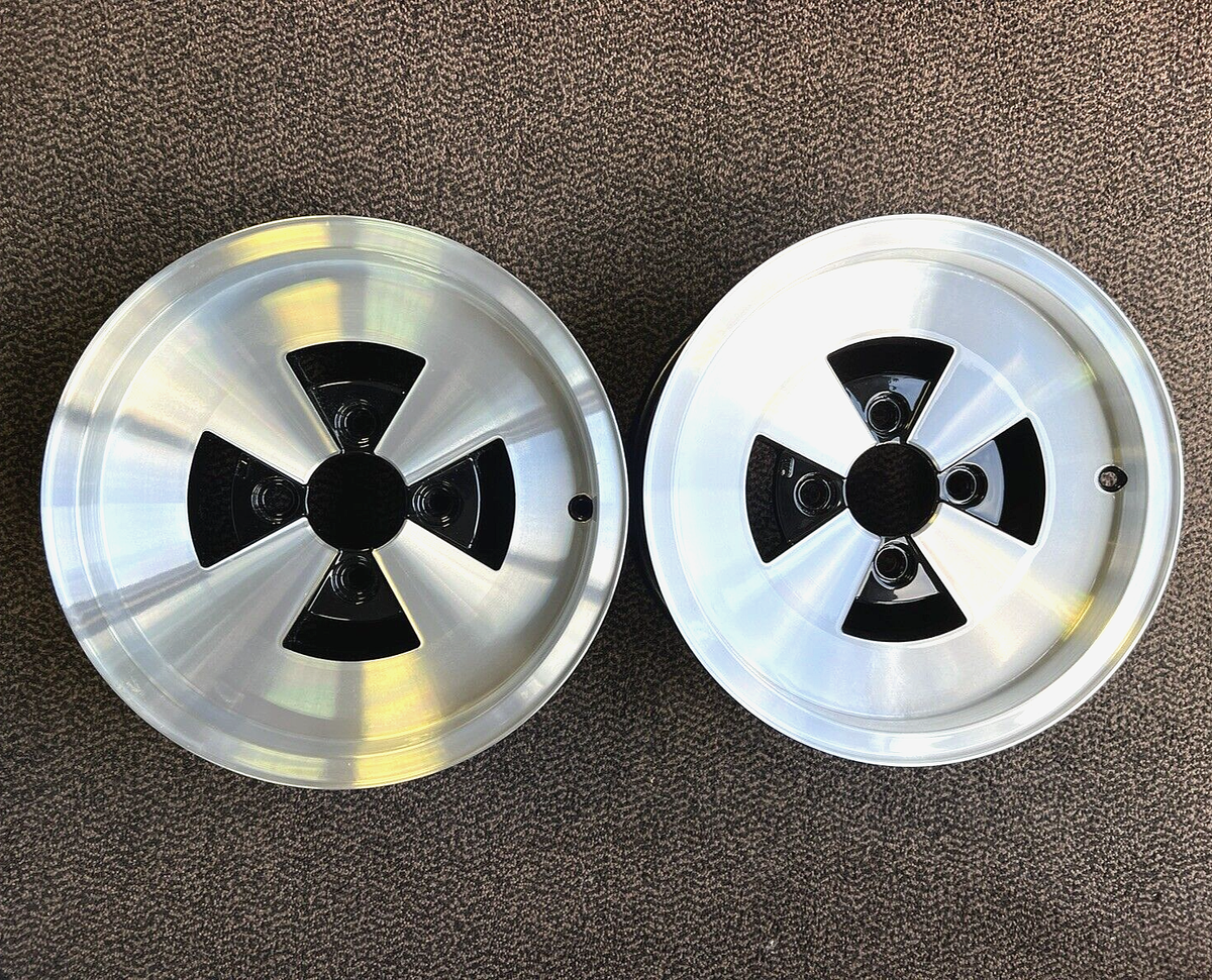 SET (4) Old School Japanese SILVER STAR 4X114.3 R14X6J ET13