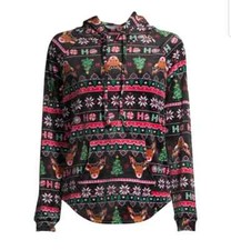 No Boundaries Christmas Plush Pullover Size XS 1 LOC C6-2021 