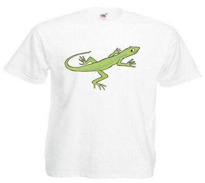 Motiv Fun T-Shirt Gecko Echse Cartoon Spaß Kult Film Serie Dvd