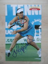 Jennifer Capriati Autogramm signed 11x17 cm Postkarte 
