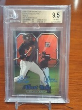 1999 Flair Showcase Legacy Collection Row 2 Albert Belle 70/99 BGS 9.5 POP 1 