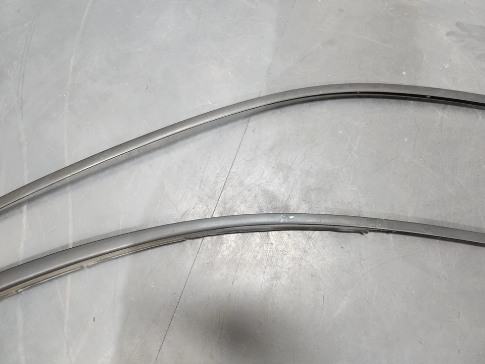 ✅OEM BMW E46 M3 325 330 cupé línea sombra moldura carrocería puerta moldura negro mate juego Foto 3 de 4