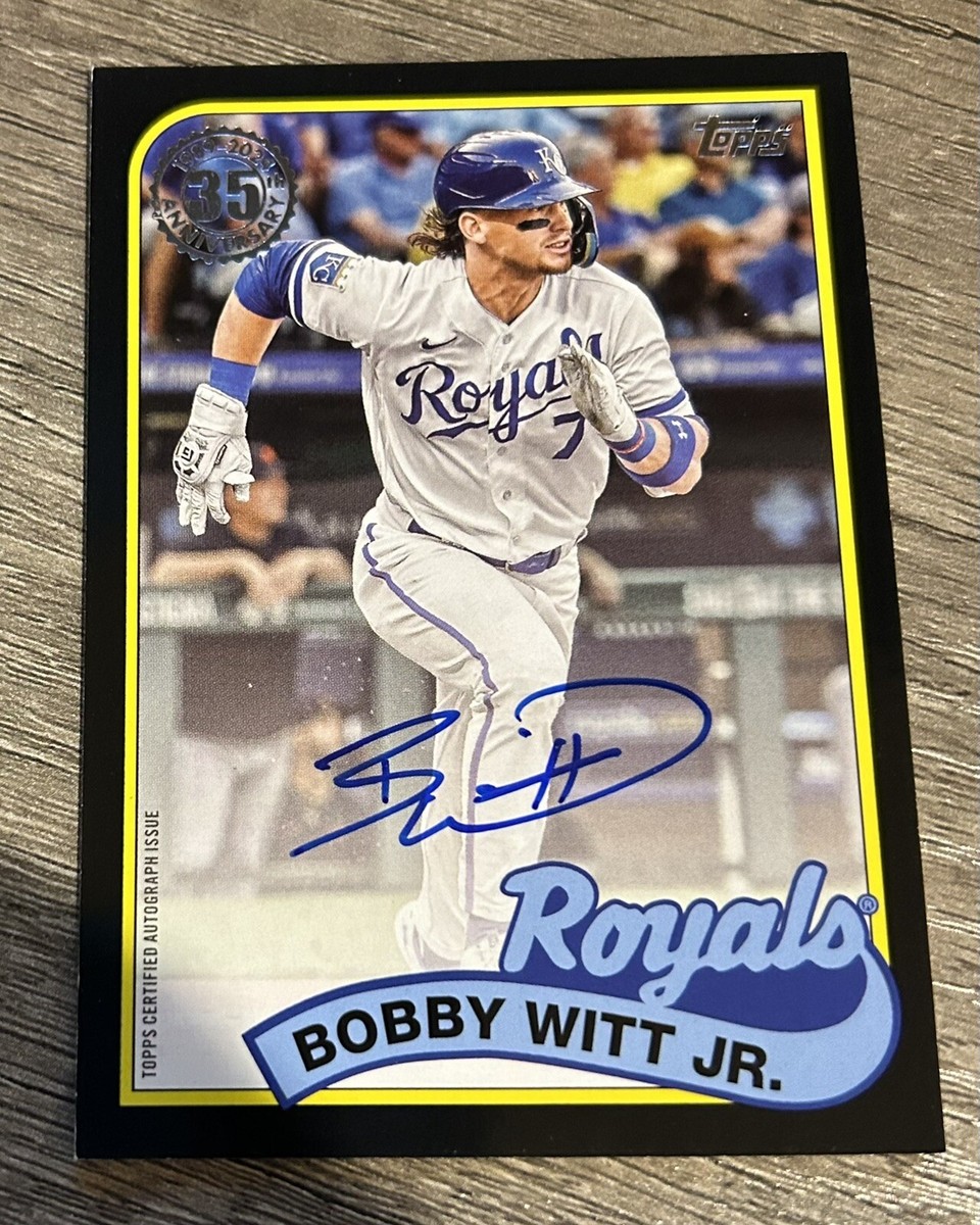 2024 Topps Tribute - Autographs #TA-BW Bobby Witt Jr. /199 Auto
