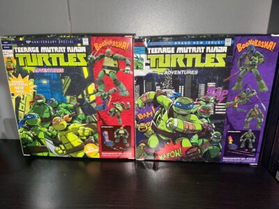 RARE] Teenage Mutant Ninja Turtles TMNT Revoltech 10th Anniversary
