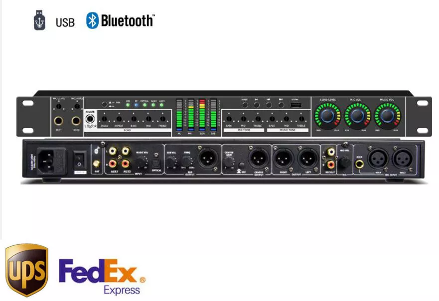Karaoke Audio Processor Pre-effects KTV Digital Audio Echo Effect