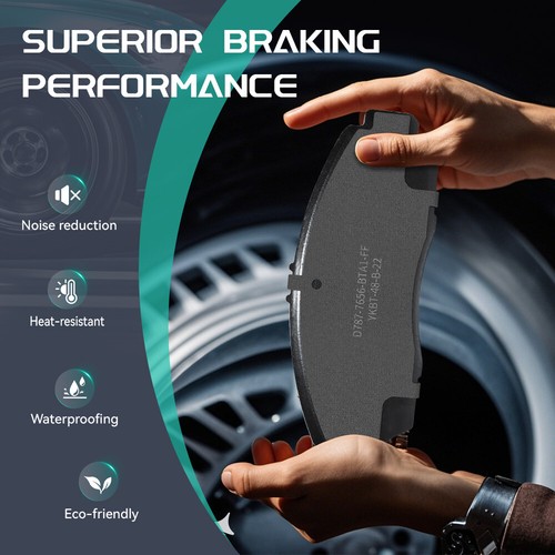 Rear Ceramic Brake Pads for Chevrolet Impala 2014 2015 2016 2017-2020 All Models - Picture 4 of 6
