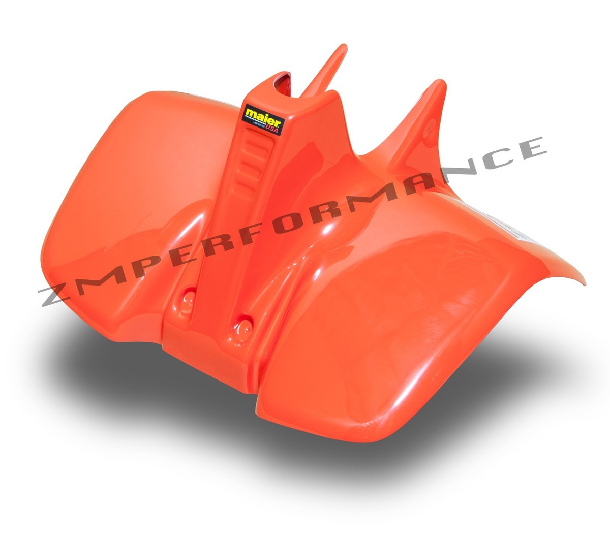 NEW SUZUKI LT50 84 87 QUADRUNNER PLASTIC ORANGE FRONT FENDER LT