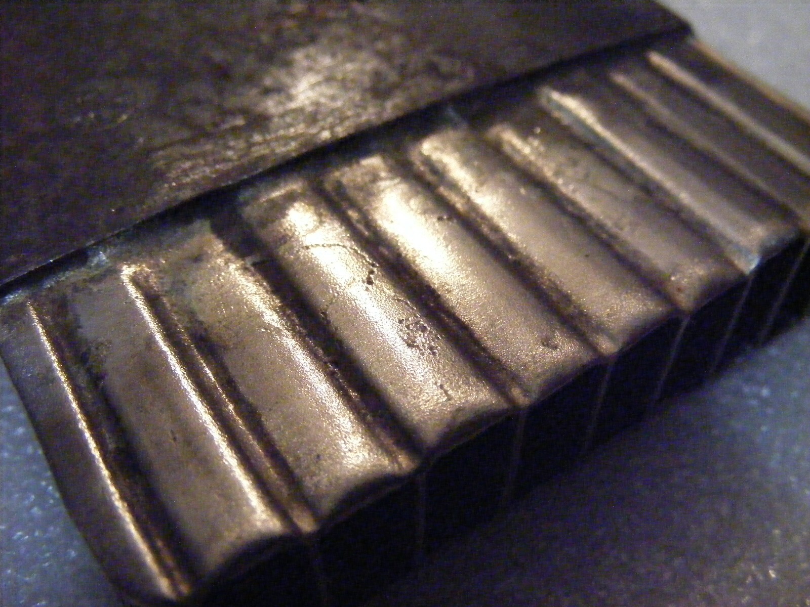 Apollo Saturn H-1 Rocket Engine Inconel Silver Alloy Flight Hardware Section 5