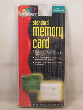 High Frequency Nintendo 64 N64 Standard Memory Card w Protective Case Brand New