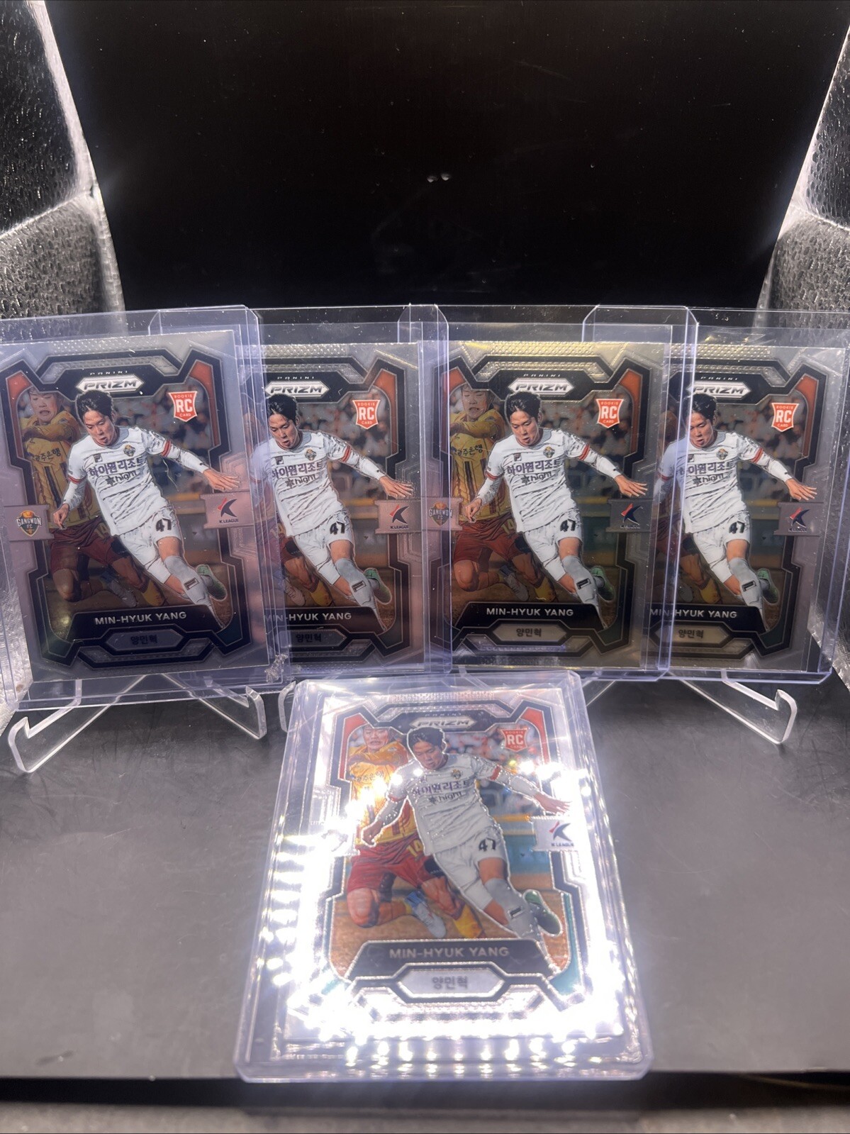 2024 Panini Prizm K League Soccer Min-Hyuk Yang RC (all Cards)
