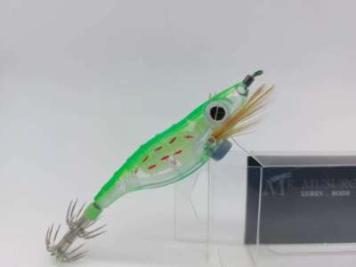 Green Bloody Luminous Squid Hook Deep Sea Glow Underwater Catch Fishing Lure NEW