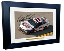 2024 Denny Hamlin NASCAR Toyota Camry Photo Gibbs Picture Signed Autographed 1